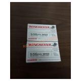 Winchester 5.56mm, 55 Grain, full metal jacket