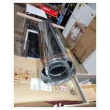 Double wall stainless steel chimney stack