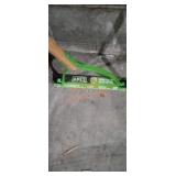 AMES: 36 in. Wood Handle Double Blade Weeder.