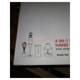 Koios 4 in 1 immersion hand Blender set