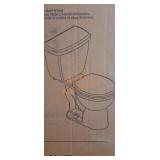 Delta Foundations Round White Toilet