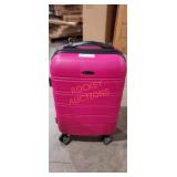 Rockland 22" Pink Rolling Luggage