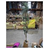 Nearly Natural 82" Olive Artificial Silk Tree