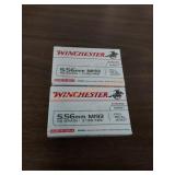 Winchester 5.56mm, 55 Grain, full metal jacket