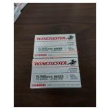 Winchester 5.56mm, 55 Grain, full metal jacket