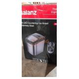 Galanz 26lb Countertop Ice Maker Stainless Steel