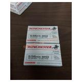Winchester 5.56mm, 55 Grain, full metal jacket