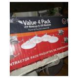 Halo 4-pack Recess Lighting