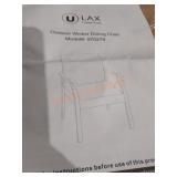 Outdoor wicker dining chair