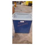 Miscellaneous Blue and Grey Cooler, NO LID