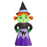3.5 ft LED Inflatable Witch