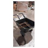 Smart Garden 5.5cu.ft. Plastic Wheel Barrel