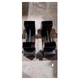 Sunnydaze Decor Adjustable Steel Log Rack