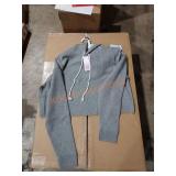 Wild Fable Heather Grey Cropped Sweatshirt
