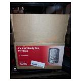 Steel City 4" x 2-1/8" Handy Box, 1-1/2" Deep