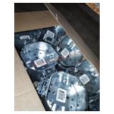 Steel City 4 in Octagon Boxes with Mount Tabs