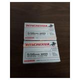 Winchester 5.56mm, 55 Grain, full metal jacket