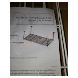 MuscleRack Adjustable Ceiling Storage Rack