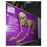 Home Accents 6 ft Poseable Skeleton Halloween