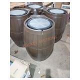 Rain catcher rain barrel