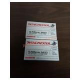 Winchester 5.56mm, 55 Grain, full metal jacket