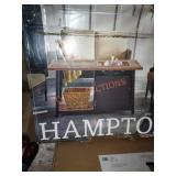 Hampton bay 46in outdoor gas firepit table