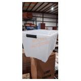 Iris 53 Quart Clear Plastic Storage Bin