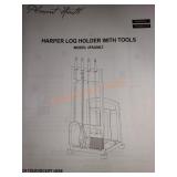 Pleasant Hearth Log Holder & Tools
