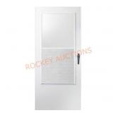 Emco 100 Series 32" x 80" White Storm Door