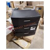 Starlight 3 drawer plastic cabinet