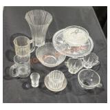 Miscellaneous Glassware Lot