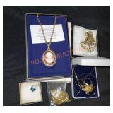 Vintage costume jewelry lot