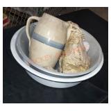 Large enemalware pan lot