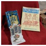 Old time Christmas hymns and electric organ toy