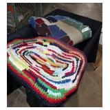 Hand made Quilt and rug