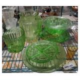 Uranium glass lot