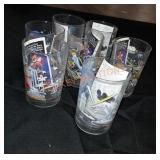 Disney Walt Disney world collectors glasses
