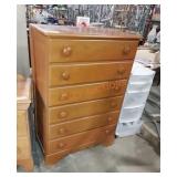 6 drawer wooden dresser