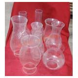 Oil lamp top lot