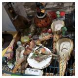 Pheasant figurine lot