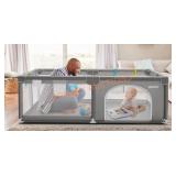 HEAO 79"X59" Baby Playpen