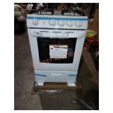 20/24 in free standing gas range with electric