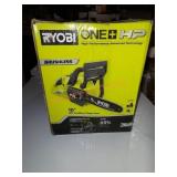 Ryobi 10in 18v cordless chainsaw