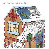 Bankers Box Play Gingerbread Cardboard Playhouse