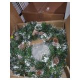 National Tree Co. 22" Prelit Wreath