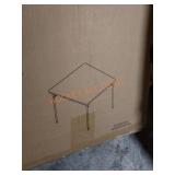 Small folding card table