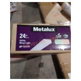 Metalux 24" utility wrap lights. 2 total