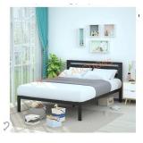 Amazon Basics Industrial Metal Bed Frame