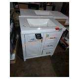 Glacier bay 31" vanity sink combo