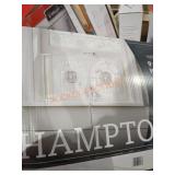 Hampton Bay 9" Twin Window Fan White
